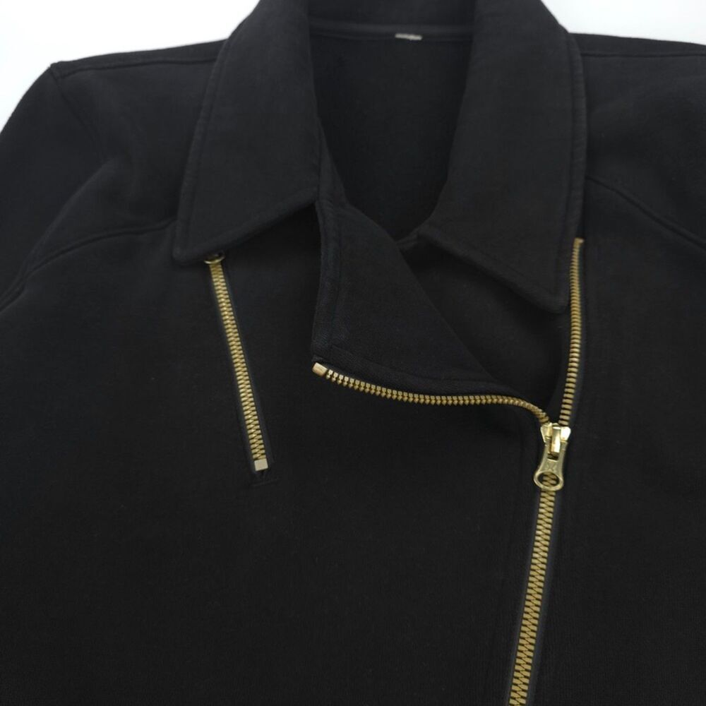 Lululemon Lab Shadow Jacket Moto Biker Minimal Clean Girl Athleisure Casual - Picture 13 of 14